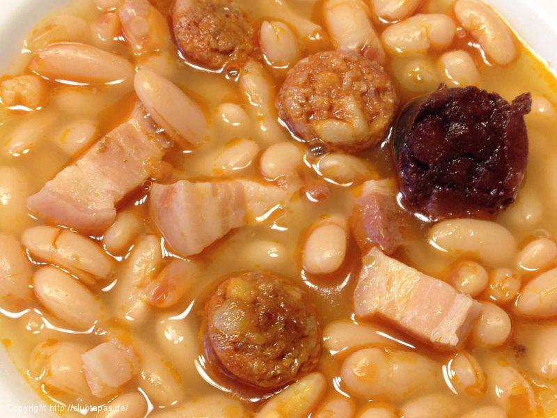 Weiße Bohnensuppe mit Chorizo Ibérico